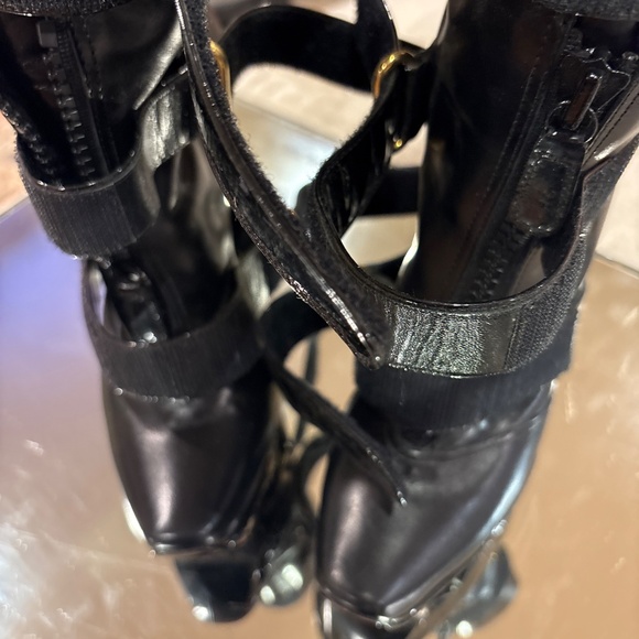 Louis Vuitton Paris Runway platform wedge 41 boots - Picture 7 of 8